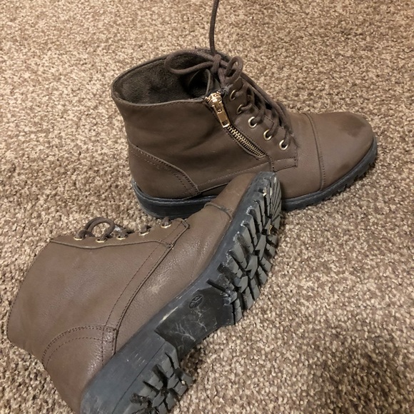 Brown Angle Boots - Picture 4 of 4